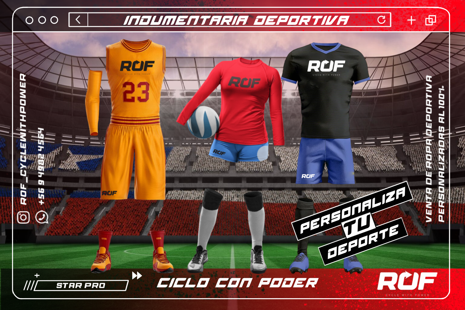 Polera Fútbol 1